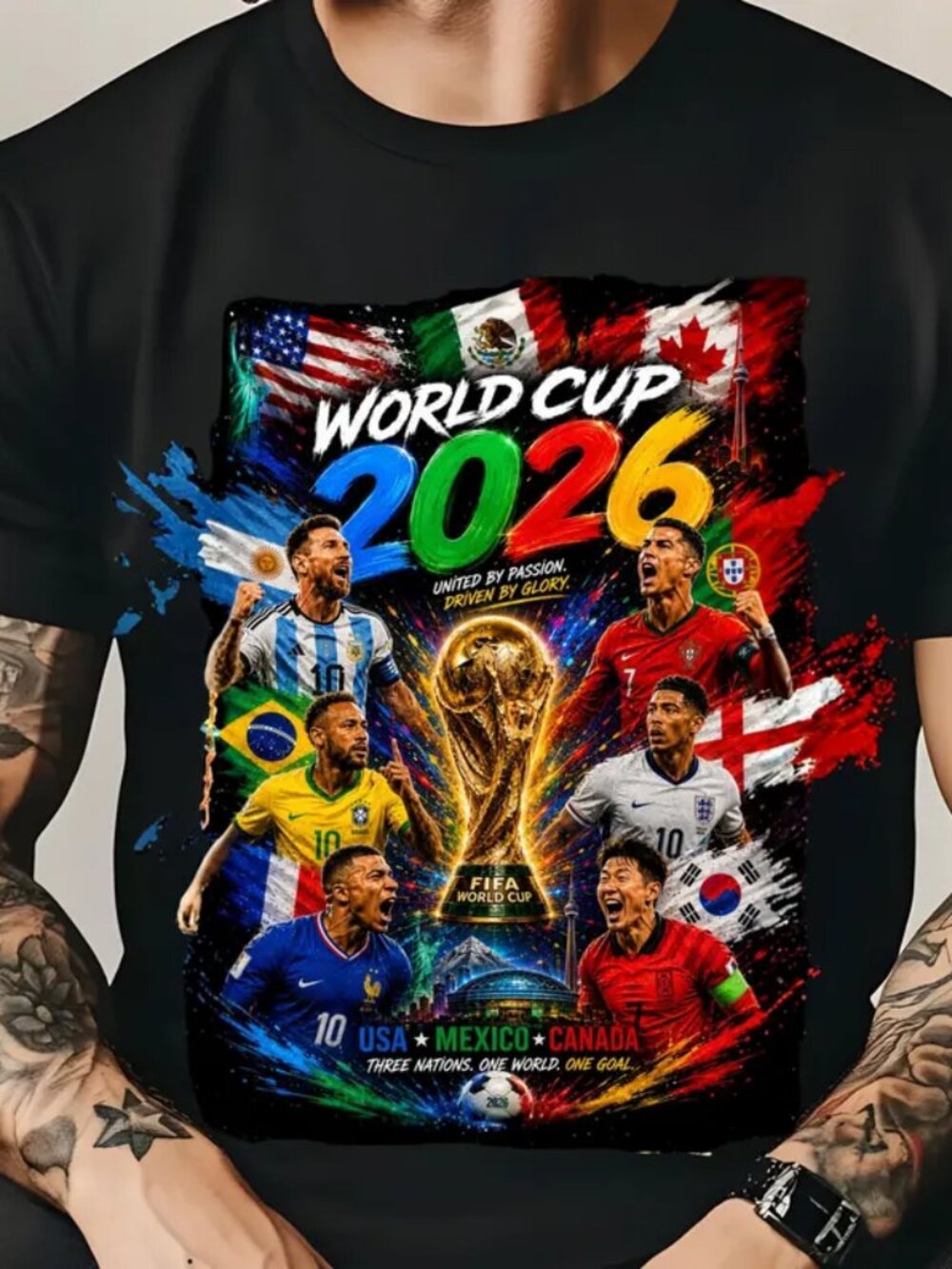World Cup 2026 Fan Unisex T Shirt, Family Soccer Tournament Tee,